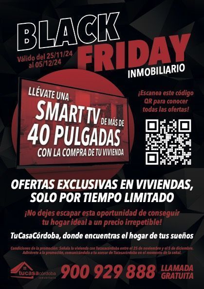 Ofertas inmobiliarias en Black Friday