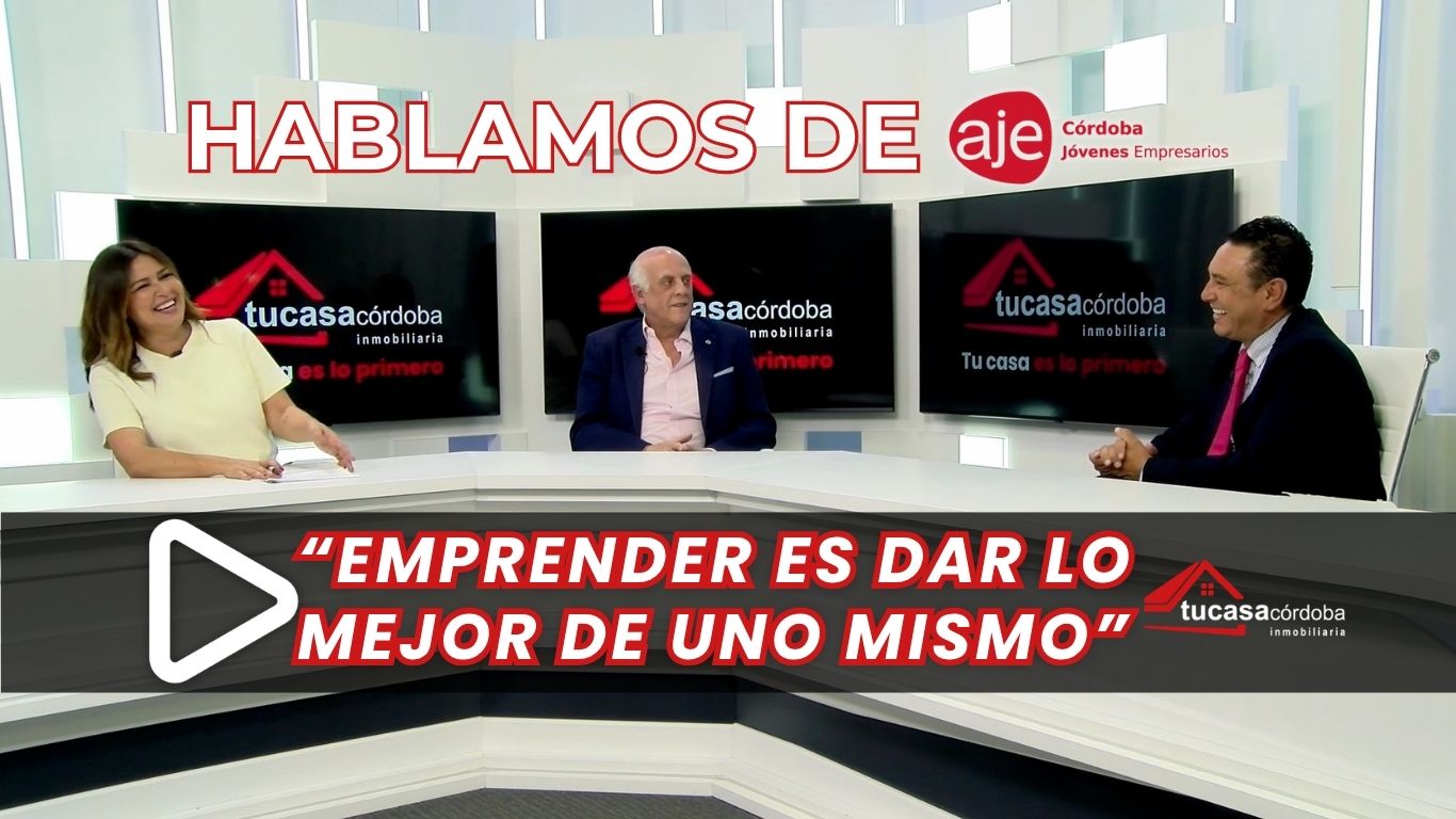 AJE Córdoba y TuCasaCórdoba reivindican el emprendimiento con propósito en Córdoba Tevé