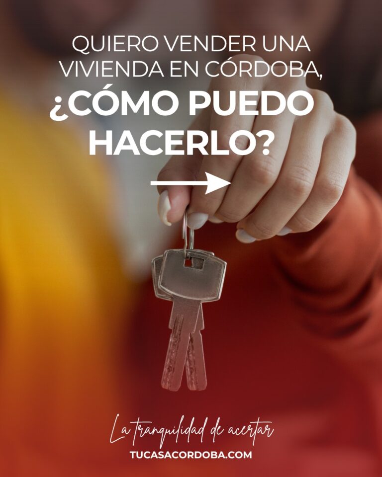 ¿Cómo puedo vender mi vivienda?