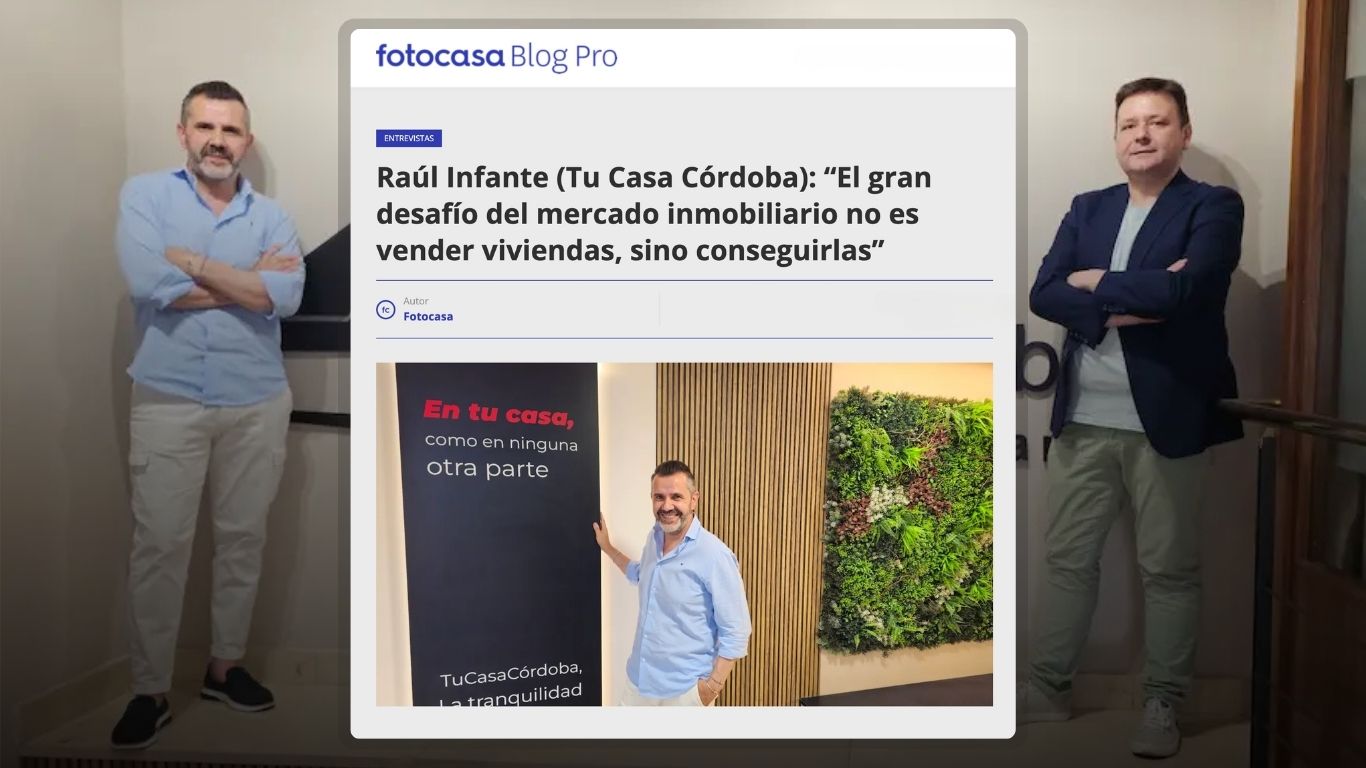 TuCasaCórdoba analiza el mercado inmobiliario de la ciudad en Fotocasa Pro
